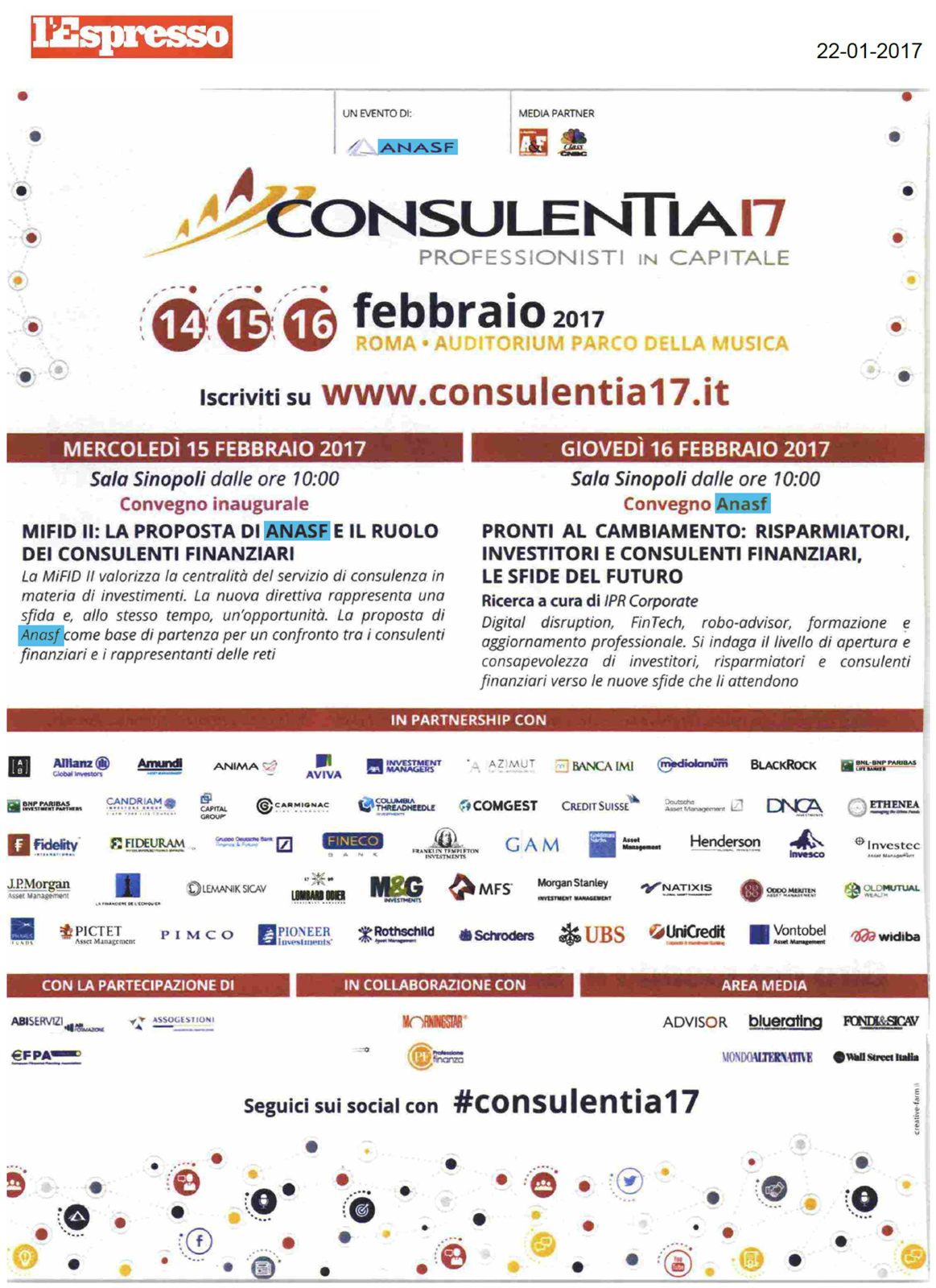 L'Espresso Pubblicità ConsulenTia17